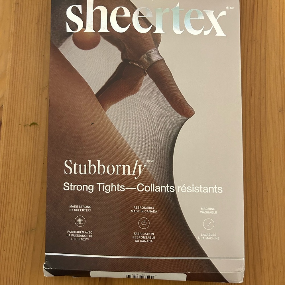 Sheertex Stubbornly Strong Tights - Brown